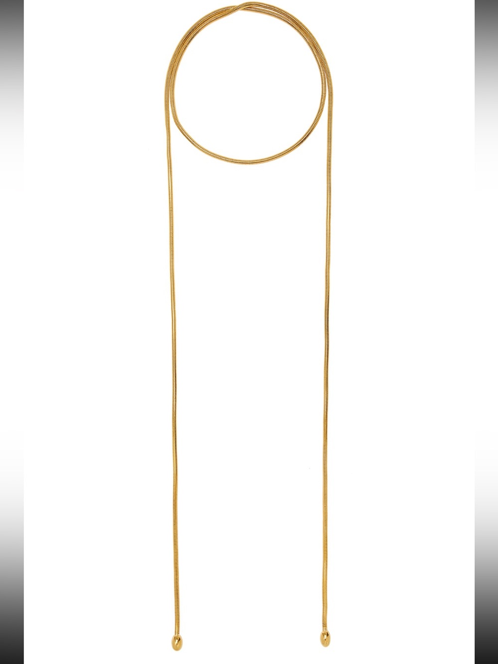 BEN-AMUN
Exclusive 24k gold-plated wrap necklace